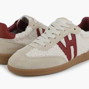 Vintage Havana Dreamer Faux Shearling and Leather/Suede Sneakers